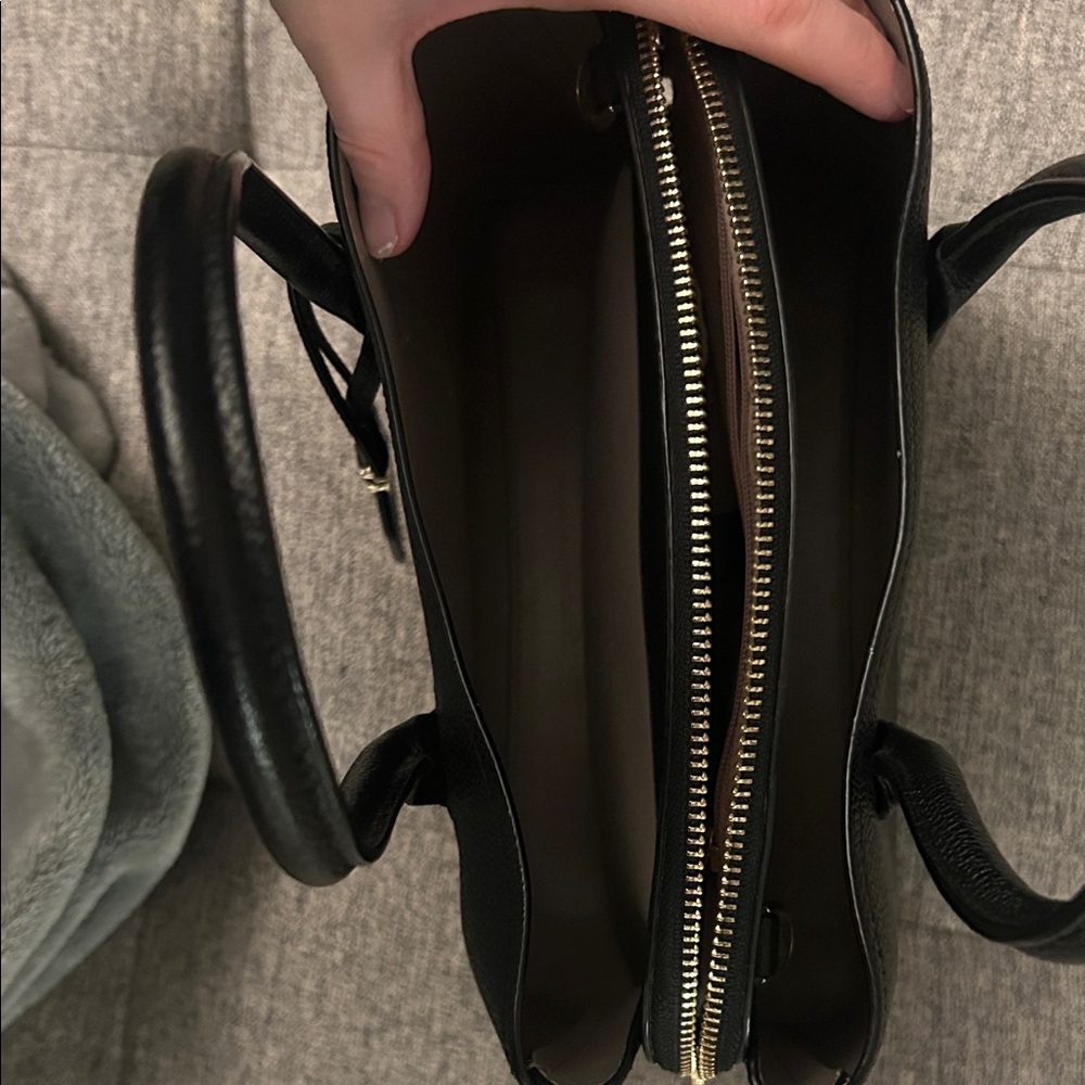Kate Spade Black Textured Satchel - Picture 3 of 4